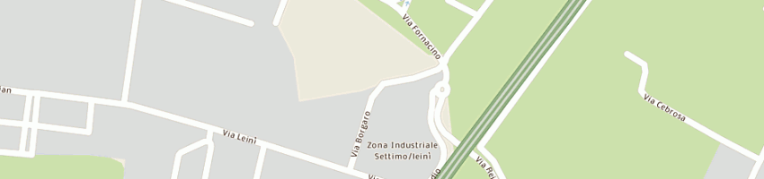 Mappa della impresa double face srl a SETTIMO TORINESE