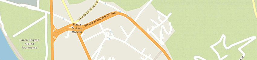 Mappa della impresa marco minutti trading company srl a TORINO
