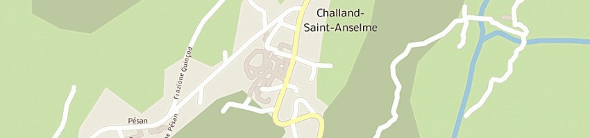Mappa della impresa albergo mont nery di thiebat lucina sas a CHALLAND SAINT ANSELME