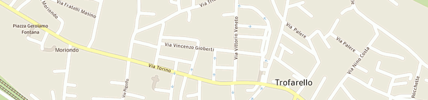 Mappa della impresa ravera gianfranco a TROFARELLO