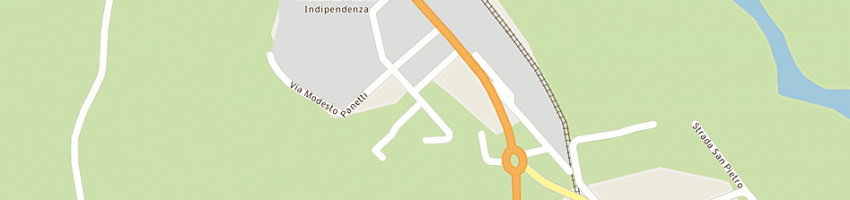 Mappa della impresa vacchero e c snc a RIVAROLO CANAVESE