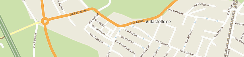 Mappa della impresa busso marco a VILLASTELLONE