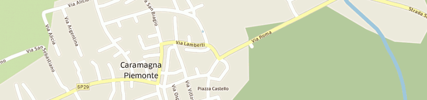 Mappa della impresa tomatis valeria a CARAMAGNA PIEMONTE