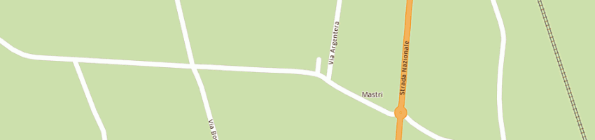 Mappa della impresa aries srl a RIVAROLO CANAVESE