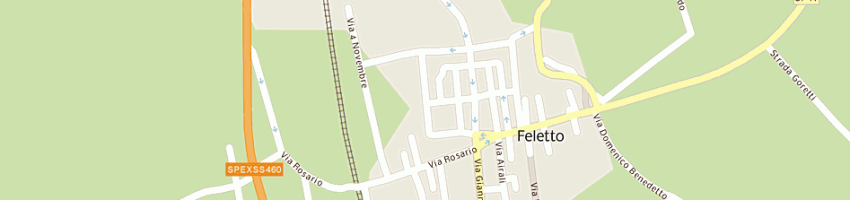 Mappa della impresa lanzetta fabrizio a FELETTO