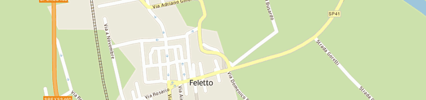 Mappa della impresa ronco sebastiano a FELETTO