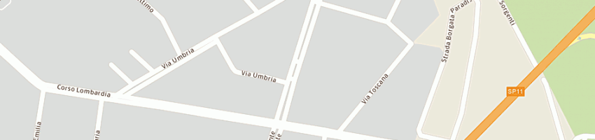 Mappa della impresa fiamatfabbrica italiana arredamenti torino (sas) a SAN MAURO TORINESE