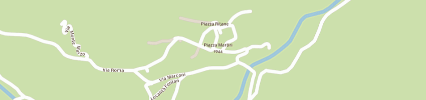 Mappa della impresa albergo miniere di garavetti e c snc a TRAVERSELLA