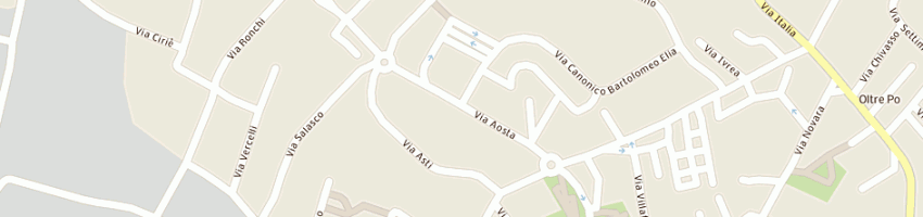 Mappa della impresa rubat borel d a SAN MAURO TORINESE