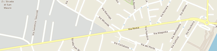 Mappa della impresa cannone francesco a SAN MAURO TORINESE