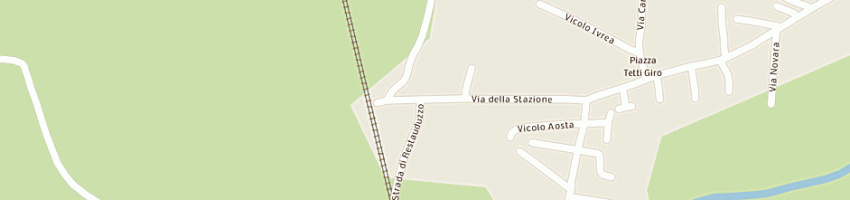 Mappa della impresa l e g di bosio giovanni e c sas a SANTENA