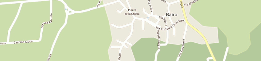 Mappa della impresa terzo millennio di s bertolone e c sas a BAIRO