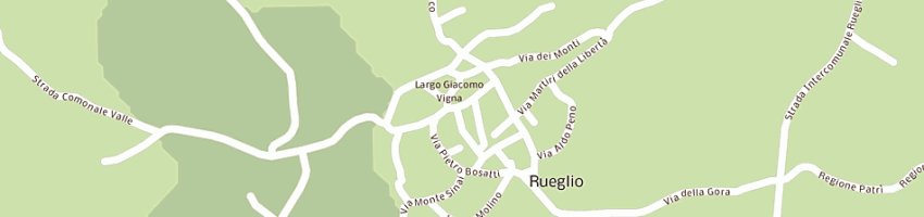 Mappa della impresa studio tecnico associato geomcaretto - gallo - reiva a RUEGLIO