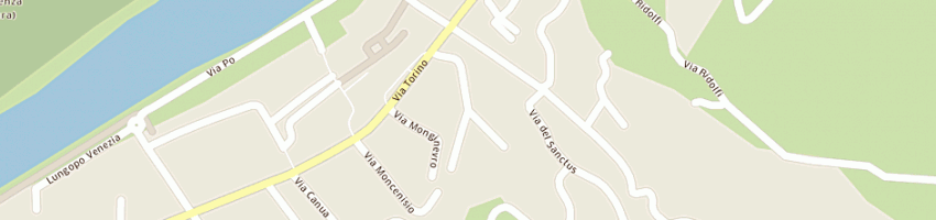 Mappa della impresa associazione girovagarte a SAN MAURO TORINESE