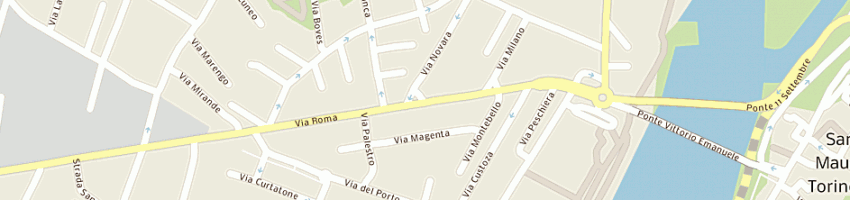 Mappa della impresa claudia e stefy di carita' stefania e michela snc a SAN MAURO TORINESE