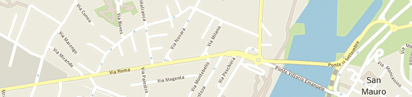 Mappa della impresa gei snc di agueci giusy e ketty a SAN MAURO TORINESE