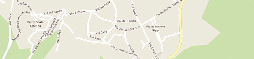 Mappa della impresa manganaro filippo a VILLANOVA MONDOVI 
