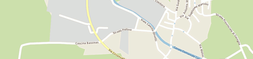 Mappa della impresa maxicar sas a AGLIE 