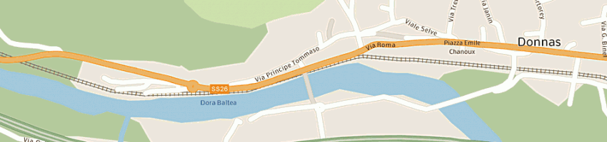 Mappa della impresa joly barbara a DONNAS