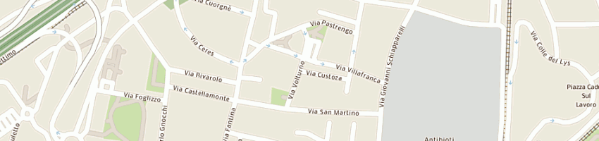 Mappa della impresa esseci impianti di sameli carlo a SETTIMO TORINESE
