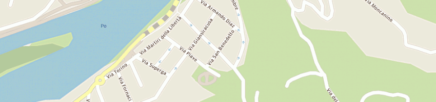 Mappa della impresa zutta ruggero a SAN MAURO TORINESE
