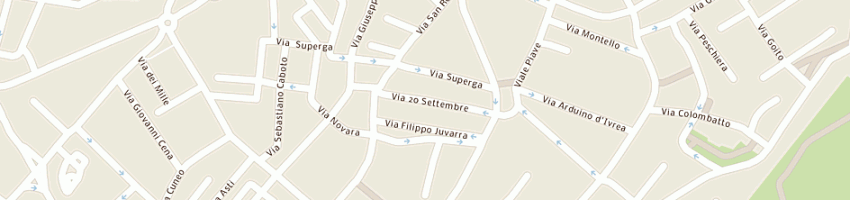 Mappa della impresa varetto pierino a SETTIMO TORINESE