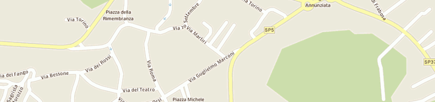 Mappa della impresa gelateria lurisia a MONDOVI 