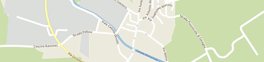 Mappa della impresa iaia luigi a AGLIE 