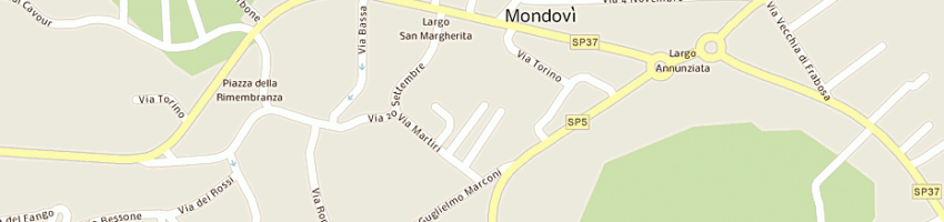 Mappa della impresa catalano maddalena a VILLANOVA MONDOVI 