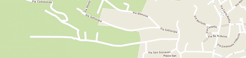 Mappa della impresa fondazione agape dello spirito santo a VOLPIANO