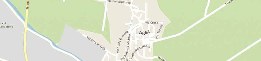 Mappa della impresa birreria corto maltese di papello nicola e c snc a AGLIE 