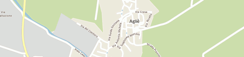Mappa della impresa asilo infantile regina maria cristina a AGLIE 