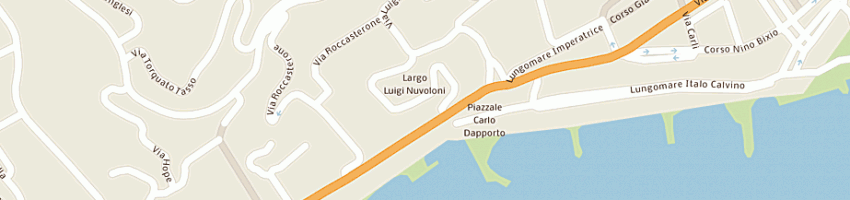 Mappa della impresa azienda di promozione turistica riviera dei fiori a SAN REMO