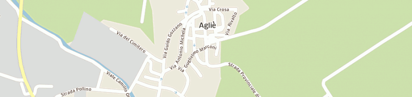 Mappa della impresa ristorante del sole a AGLIE 