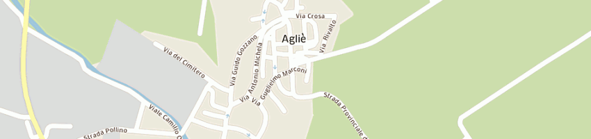 Mappa della impresa antoniono a AGLIE 