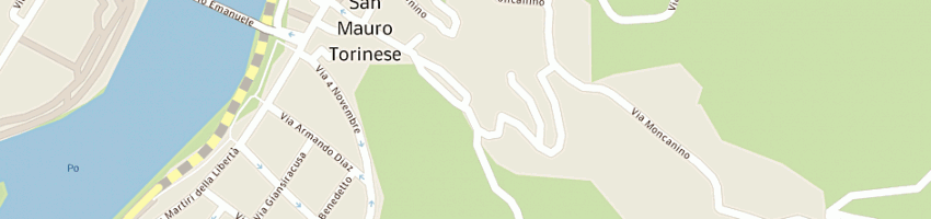 Mappa della impresa delpriore michele a SAN MAURO TORINESE