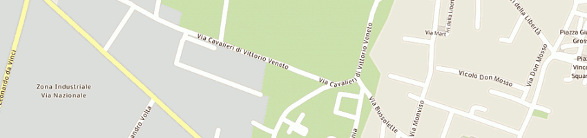 Mappa della impresa bricolandia di piovesan franco e c (snc) a CAMBIANO
