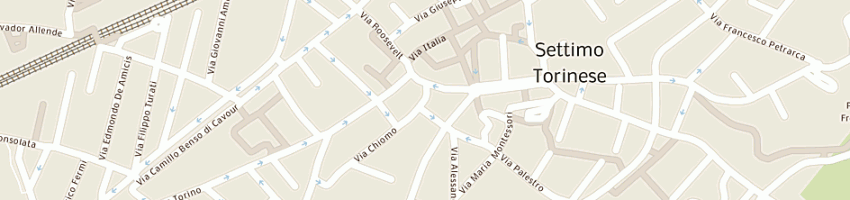 Mappa della impresa chiabotto mario a SETTIMO TORINESE