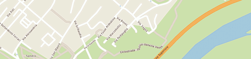 Mappa della impresa ingrosso daniele a SETTIMO TORINESE