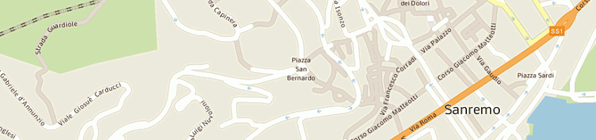 Mappa della impresa istituto suore cappuccine di madre rubatto a SAN REMO