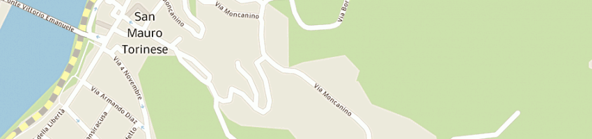 Mappa della impresa pilone andrea a SAN MAURO TORINESE