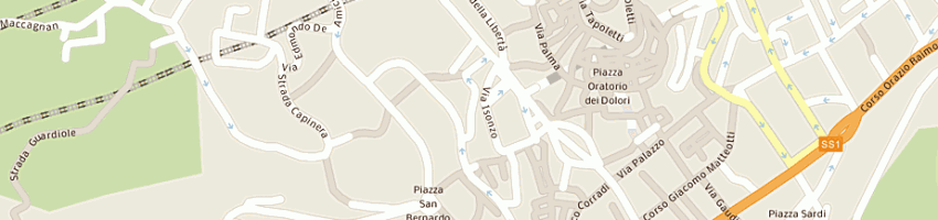 Mappa della impresa amoretti mauro a SAN REMO