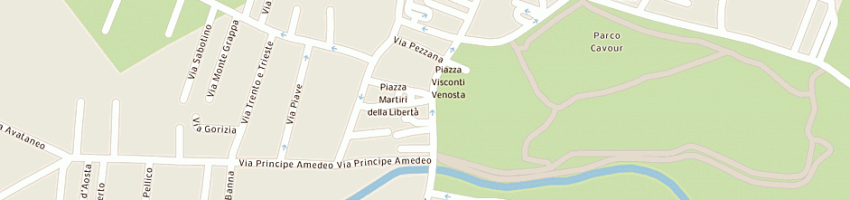 Mappa della impresa caretto attilio e c (snc) a SANTENA