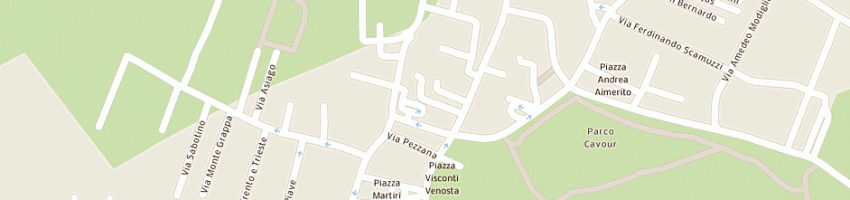 Mappa della impresa spi sindacato pensionati italiani cgil a SANTENA