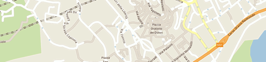 Mappa della impresa ramoino raffaella a SAN REMO