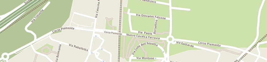 Mappa della impresa gt soft di giulia todisco e c sas a SETTIMO TORINESE