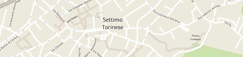 Mappa della impresa piu' grintosi di favaro e c snc a SETTIMO TORINESE