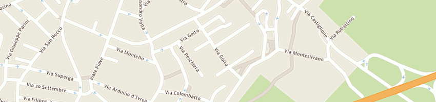 Mappa della impresa pavan gino a SETTIMO TORINESE