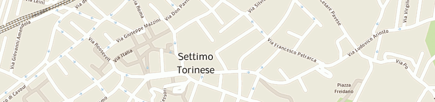 Mappa della impresa veneziani pierluigi a SETTIMO TORINESE