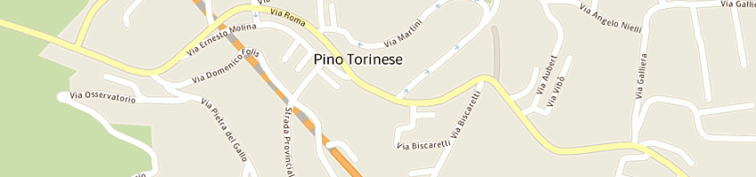 Mappa della impresa testa claudio a PINO TORINESE